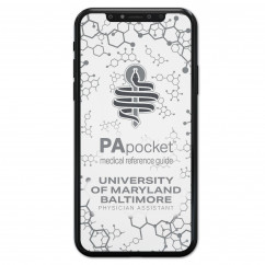 PApocket® Physician Assistant University of Maryland, Baltimore (UMB/AACC) eBook
